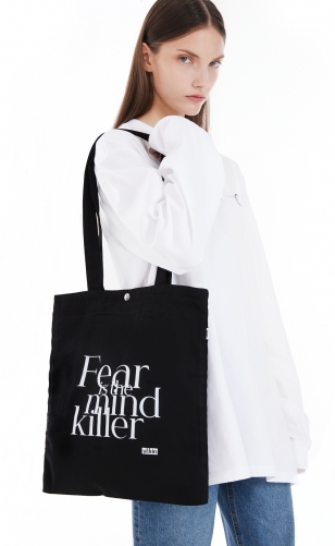 UL:KIN X DUNE_FEAR IS THE MIND KILLER Print Eco Bag_Black