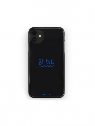 UL:KIN X KWJ Blue Phone Case_Black